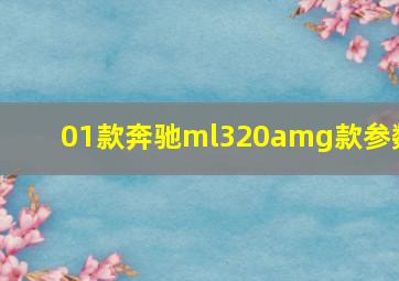 01款奔驰ml320amg款参数