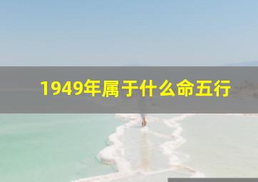 1949年属于什么命五行