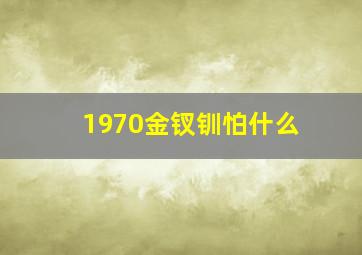 1970金钗钏怕什么