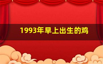 1993年早上出生的鸡