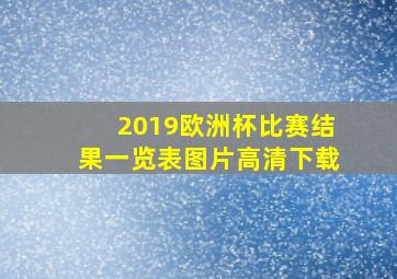 2019欧洲杯比赛结果一览表图片高清下载