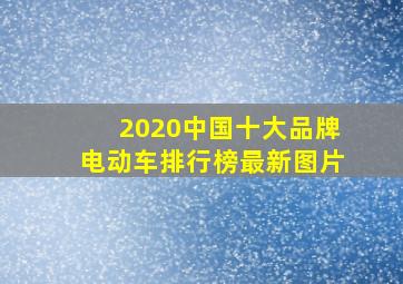 2020中国十大品牌电动车排行榜最新图片