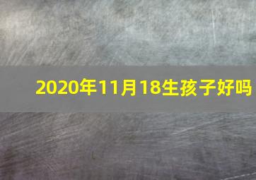 2020年11月18生孩子好吗