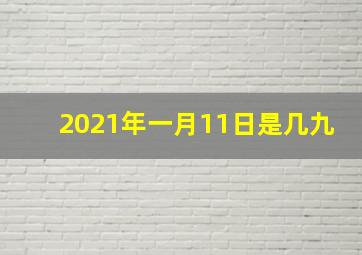 2021年一月11日是几九