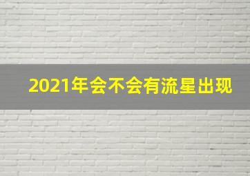 2021年会不会有流星出现