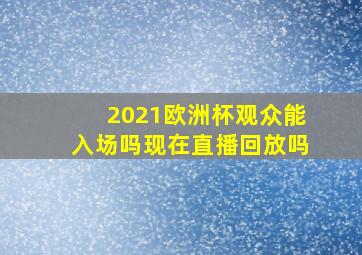 2021欧洲杯观众能入场吗现在直播回放吗