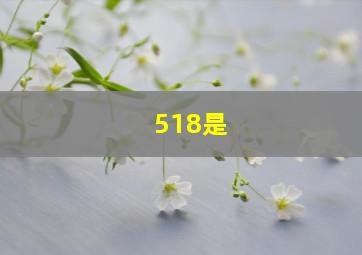 518是