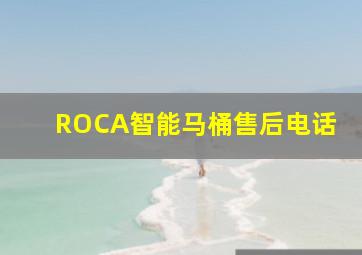 ROCA智能马桶售后电话