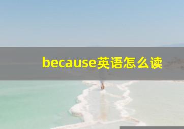 because英语怎么读