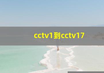 cctv1到cctv17