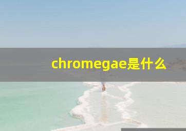 chromegae是什么