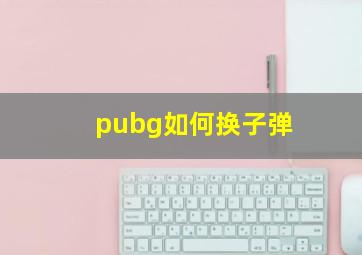 pubg如何换子弹