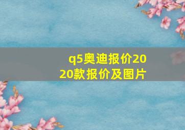 q5奥迪报价2020款报价及图片