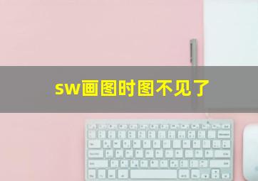 sw画图时图不见了