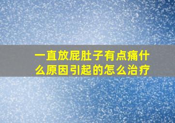 一直放屁肚子有点痛什么原因引起的怎么治疗