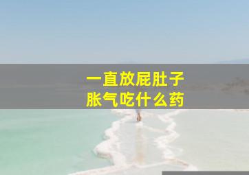 一直放屁肚子胀气吃什么药