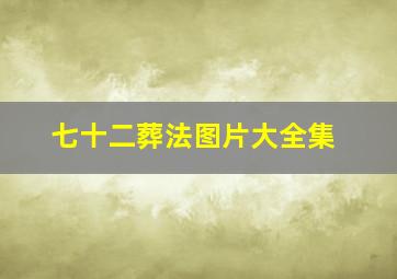 七十二葬法图片大全集