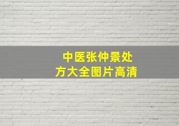 中医张仲景处方大全图片高清