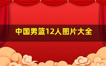 中国男篮12人图片大全