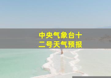 中央气象台十二号天气预报