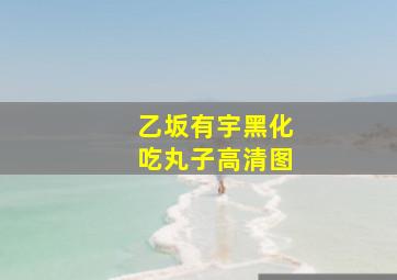 乙坂有宇黑化吃丸子高清图