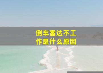 倒车雷达不工作是什么原因