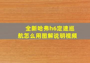 全新哈弗h6定速巡航怎么用图解说明视频