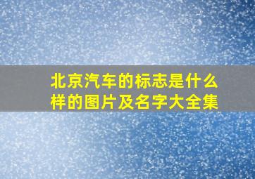 北京汽车的标志是什么样的图片及名字大全集