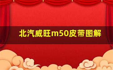 北汽威旺m50皮带图解