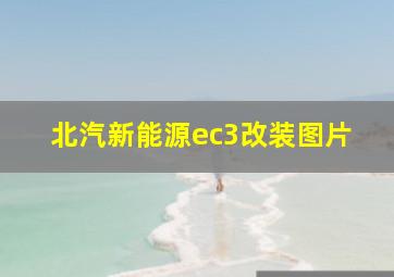 北汽新能源ec3改装图片