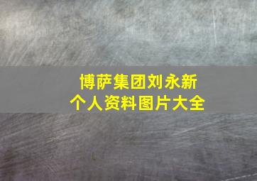 博萨集团刘永新个人资料图片大全