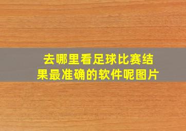 去哪里看足球比赛结果最准确的软件呢图片