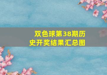 双色球第38期历史开奖结果汇总图