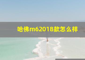 哈佛m62018款怎么样