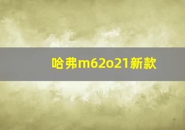 哈弗m62o21新款