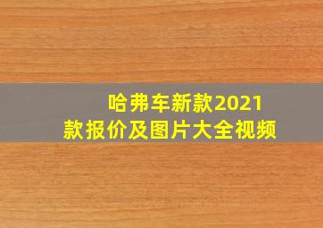 哈弗车新款2021款报价及图片大全视频