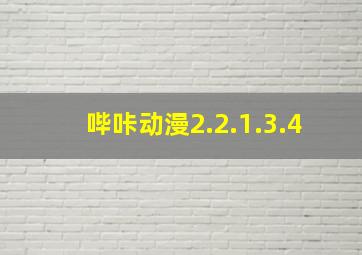 哔咔动漫2.2.1.3.4