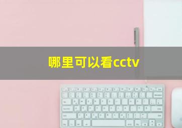 哪里可以看cctv