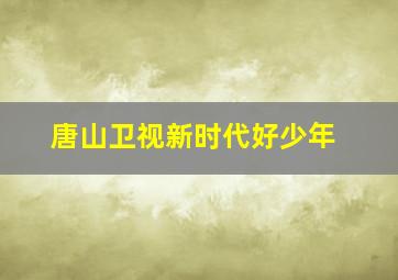 唐山卫视新时代好少年