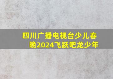 四川广播电视台少儿春晚2024飞跃吧龙少年