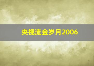 央视流金岁月2006