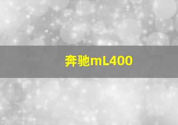 奔驰mL400