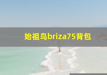 始祖鸟briza75背包