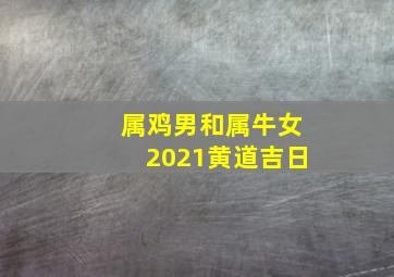 属鸡男和属牛女2021黄道吉日