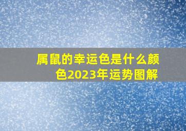 属鼠的幸运色是什么颜色2023年运势图解