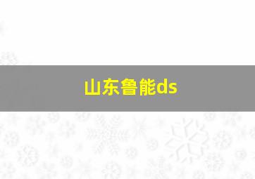 山东鲁能ds