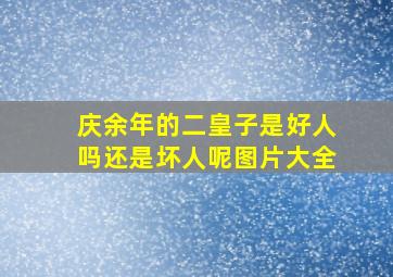 庆余年的二皇子是好人吗还是坏人呢图片大全