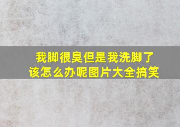 我脚很臭但是我洗脚了该怎么办呢图片大全搞笑