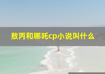 敖丙和哪吒cp小说叫什么