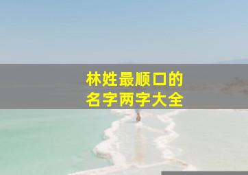 林姓最顺口的名字两字大全